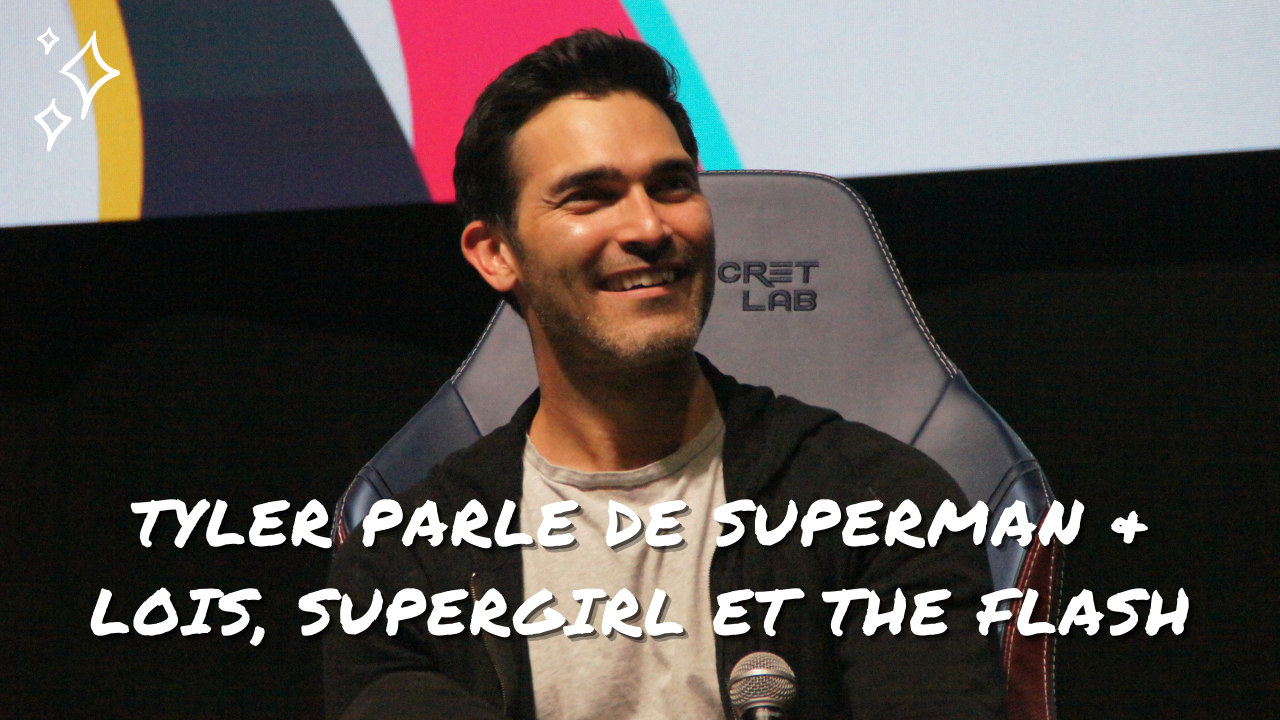 Tyler Hoechlin parle de Superman & Loïs, Supergirl & The Flash.