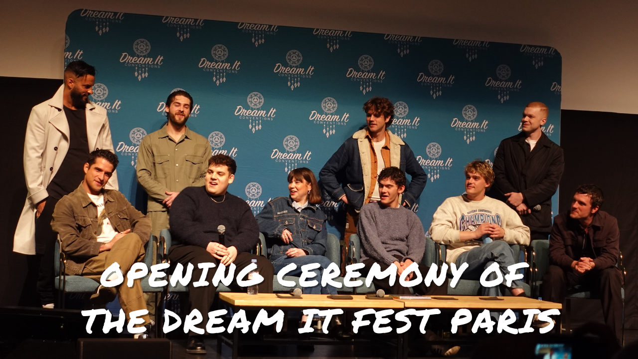Cérémonie d'ouverture de la DIF Paris 2 (Hunger Games, Heartstopper, Shameless, Teen Wolf, The 100)