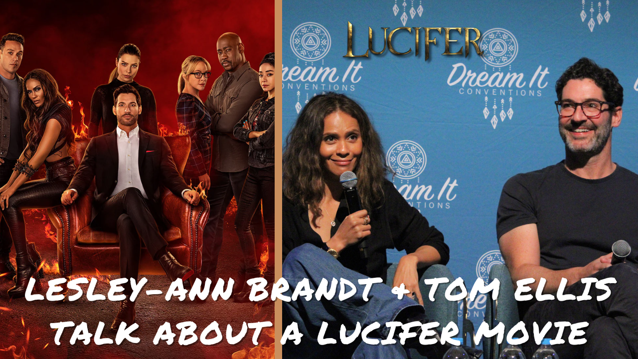 Tom Ellis & Lesley-Ann Brandt parlent d'un film Lucifer pour les 10 ans de la série & d'un spin-off