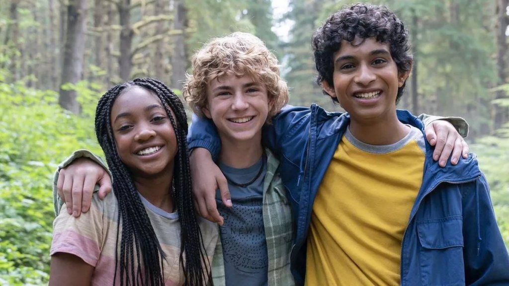 Les trois acteurs principaux ont pu présenter leurs personnages dans la série Percy Jackson and the Olympians.