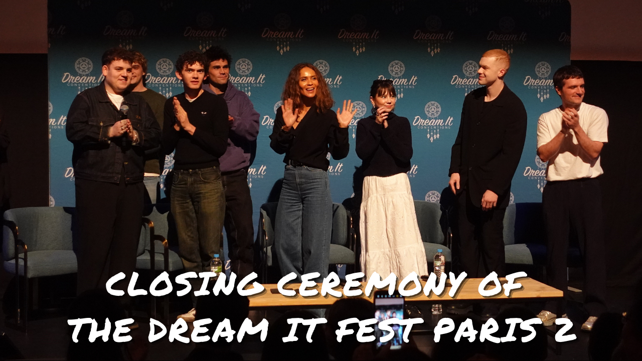 Cérémonie de clôture de la DIF Paris 2 (Hunger Games, Lucifer, Riverdale Heartstopper, Shameless)