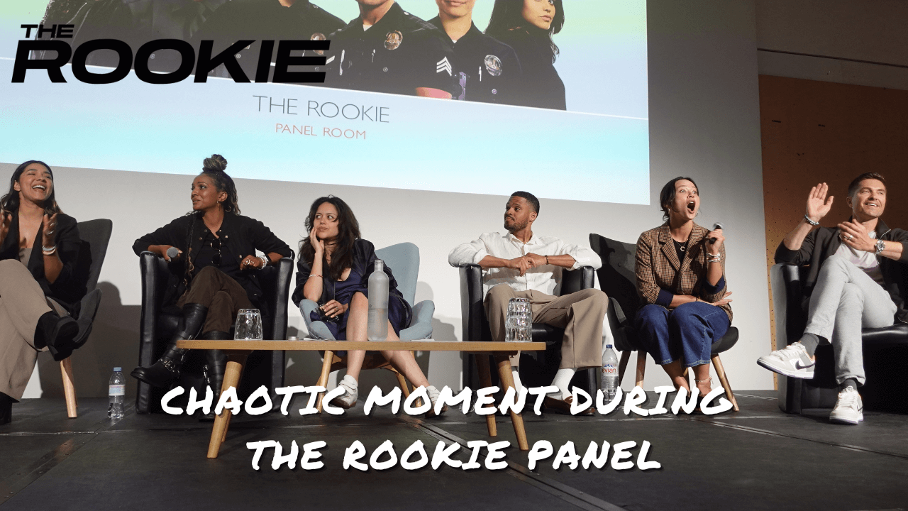 Moment chaotique durant le panel de The Rookie à la SLC où Lisseth Chavez créé une musique pour eux