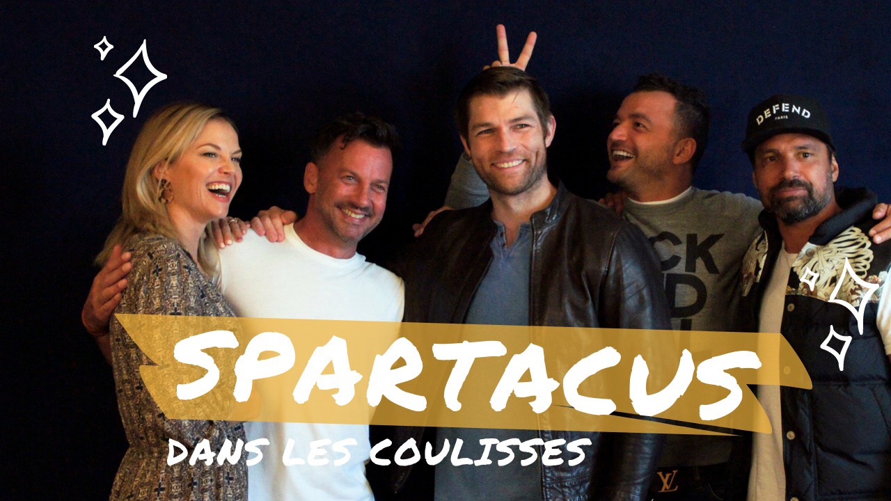 Les acteurs de Spartacus à Paris pour les 10 ans de la série !