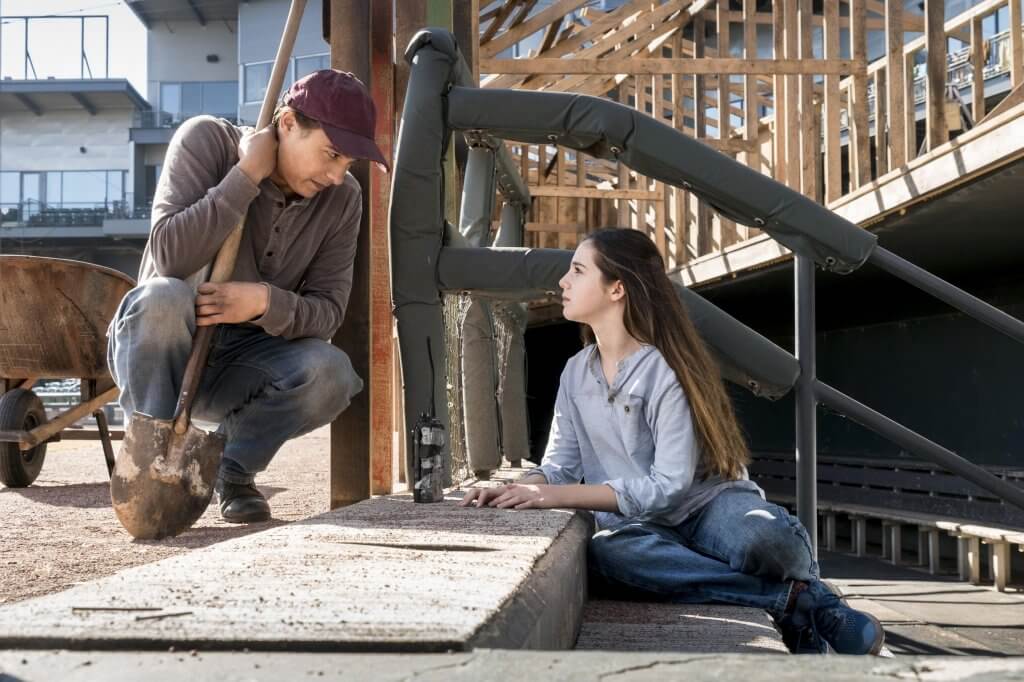 Alexa Nisenson sur le tournage de Fear The Walking Dead saison 7