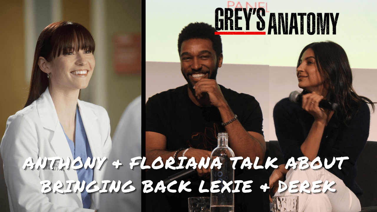 Anthony Hill & Floriana Lima parlent du cast de Grey's Anatomy et de faire revenir Lexie Grey