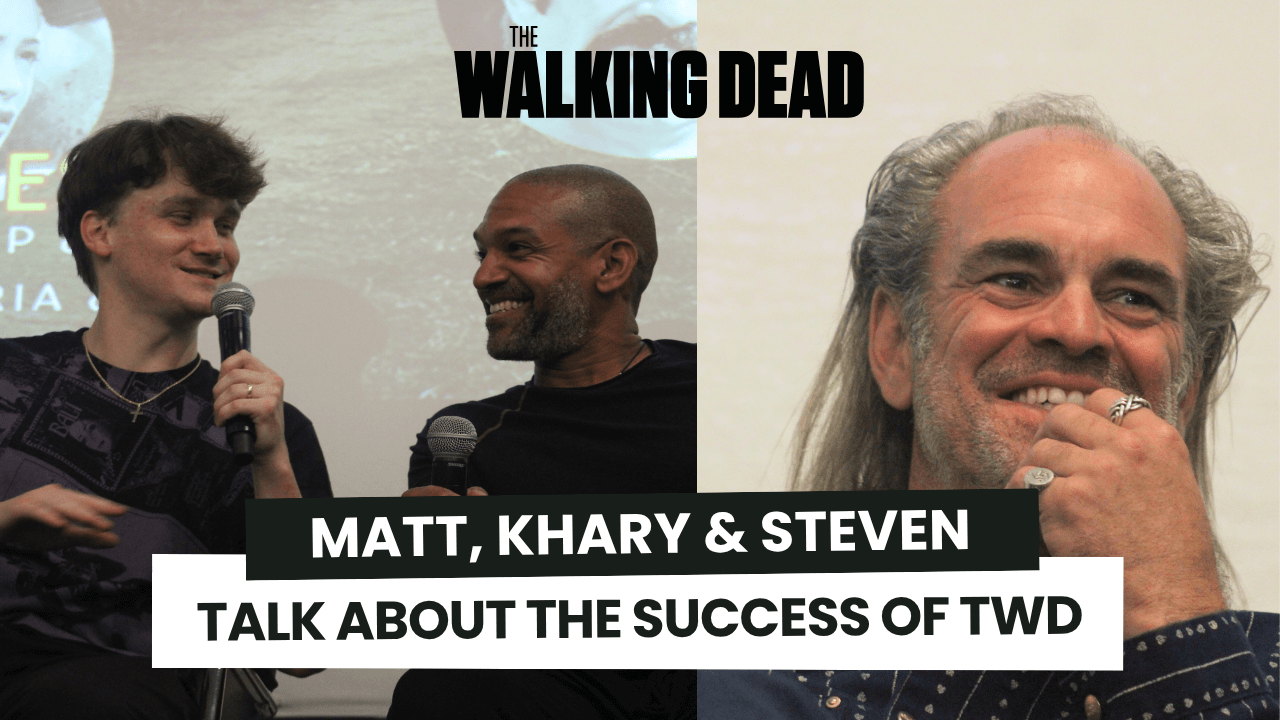 The Walking Dead : Khary Payton, Steven Ogg et Matt Lintz parlent du succès de la série