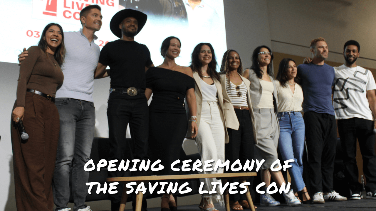 Cérémonie d'ouverture de la Saving Lives Con avec les casts de The Rookie, Greys Anatomy & Chicago