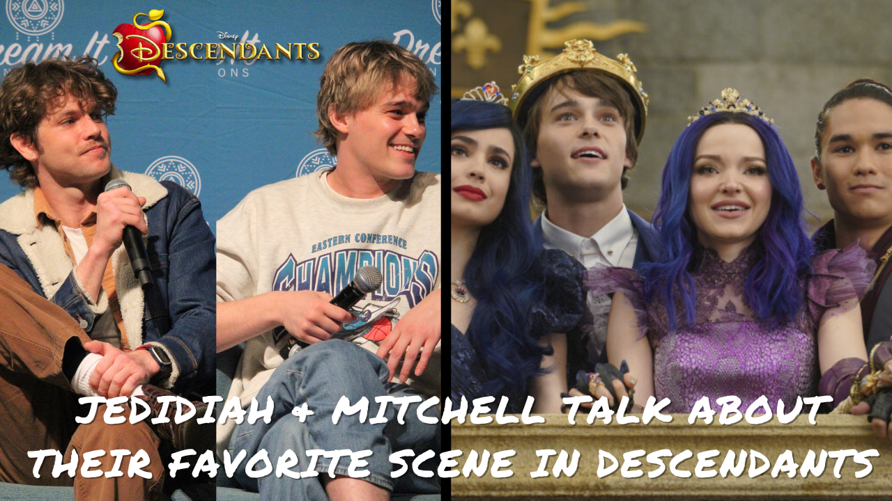 Mitchell Hope & Jedidiah Goodacre parlent de leurs scènes préférées de Descendants