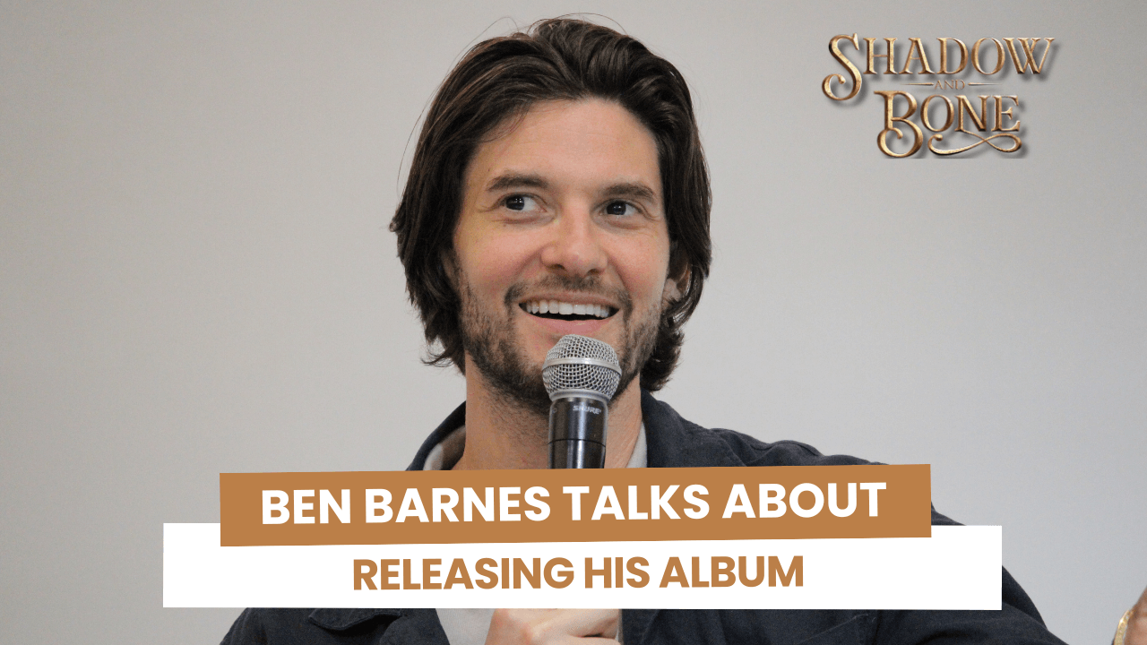 Ben Barnes parle de son album et de la chanson qu'il a écrit avec Calahan Skogman