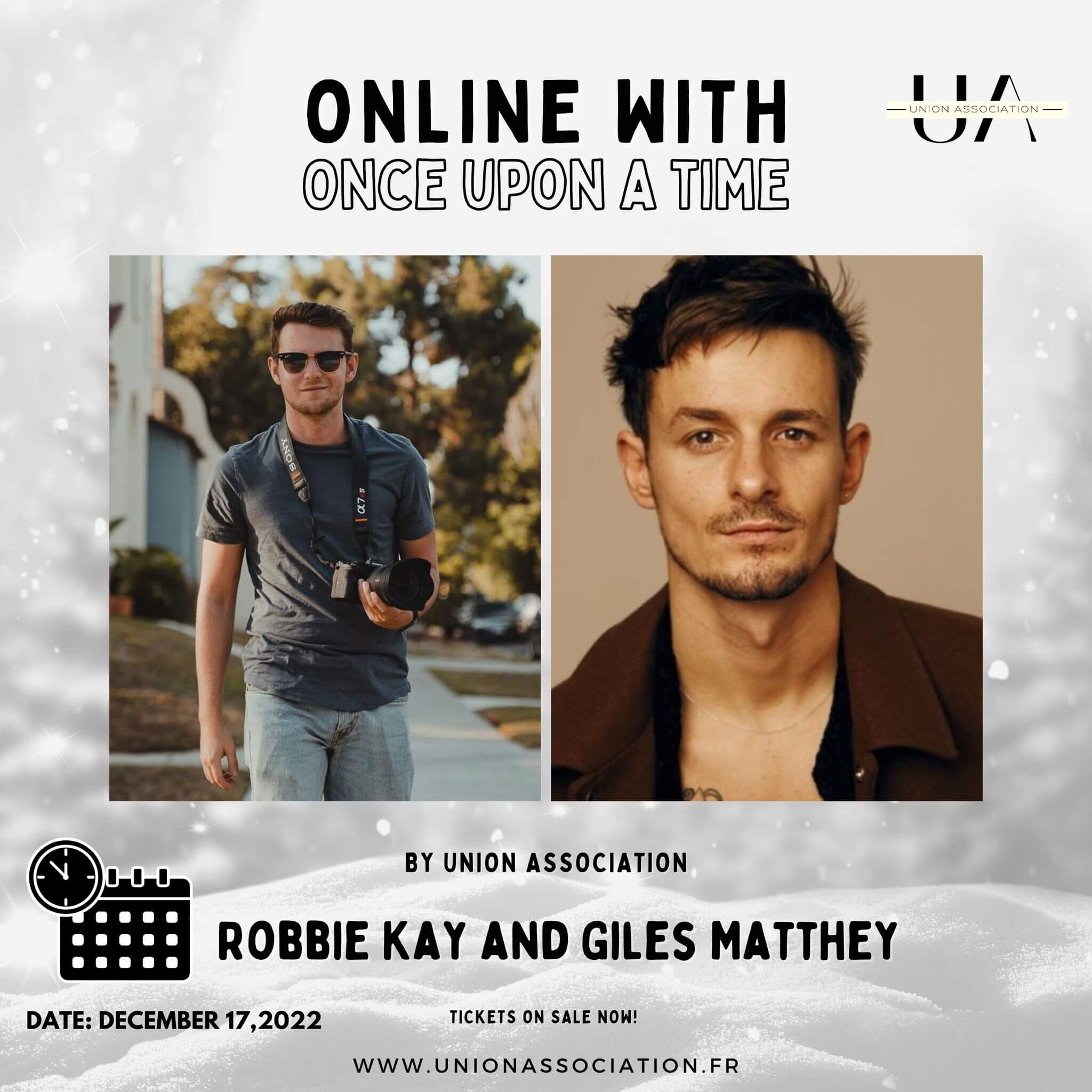 Online with Robbie Kay & Giles Matthey