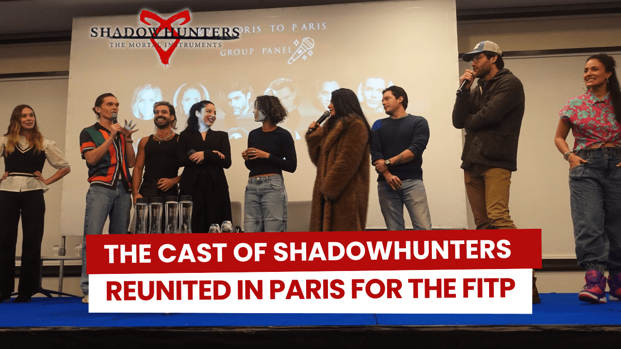 Opening ceremony of From Idris to Paris convention with the cast of Shadowhunters