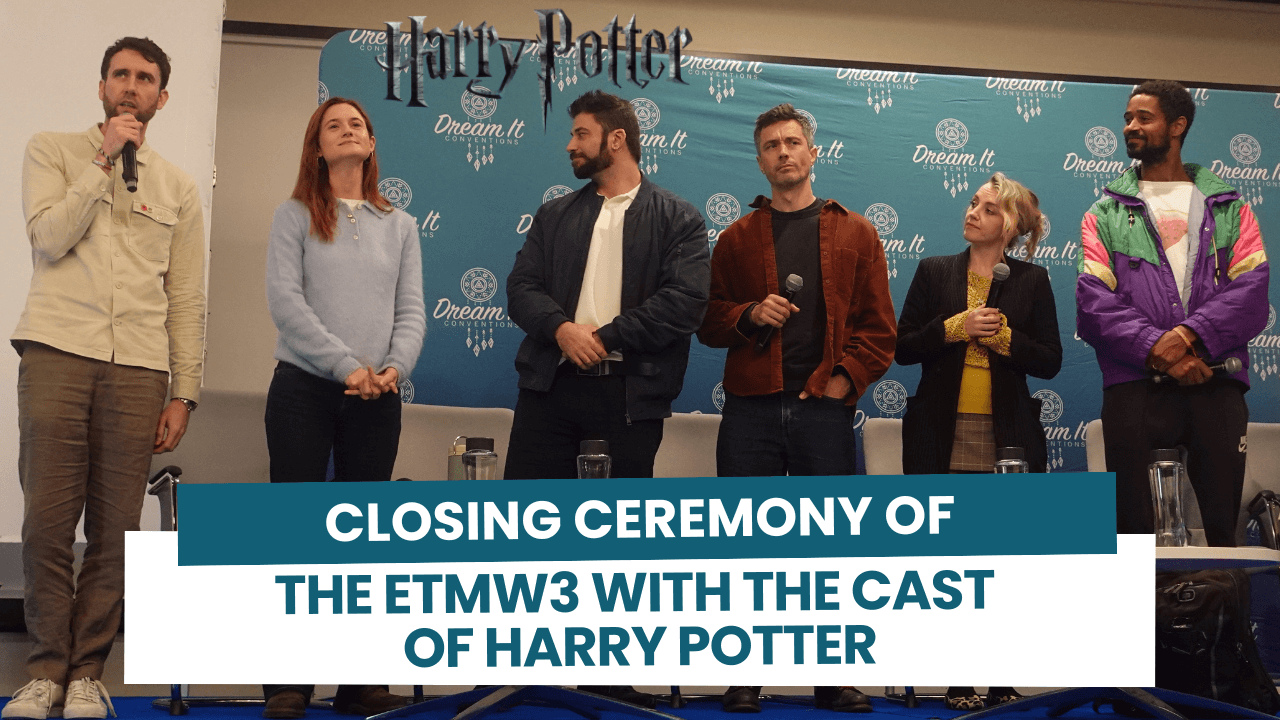 Closing ceremony of the Enter the Magical World 3 with the cast of Harry Potter