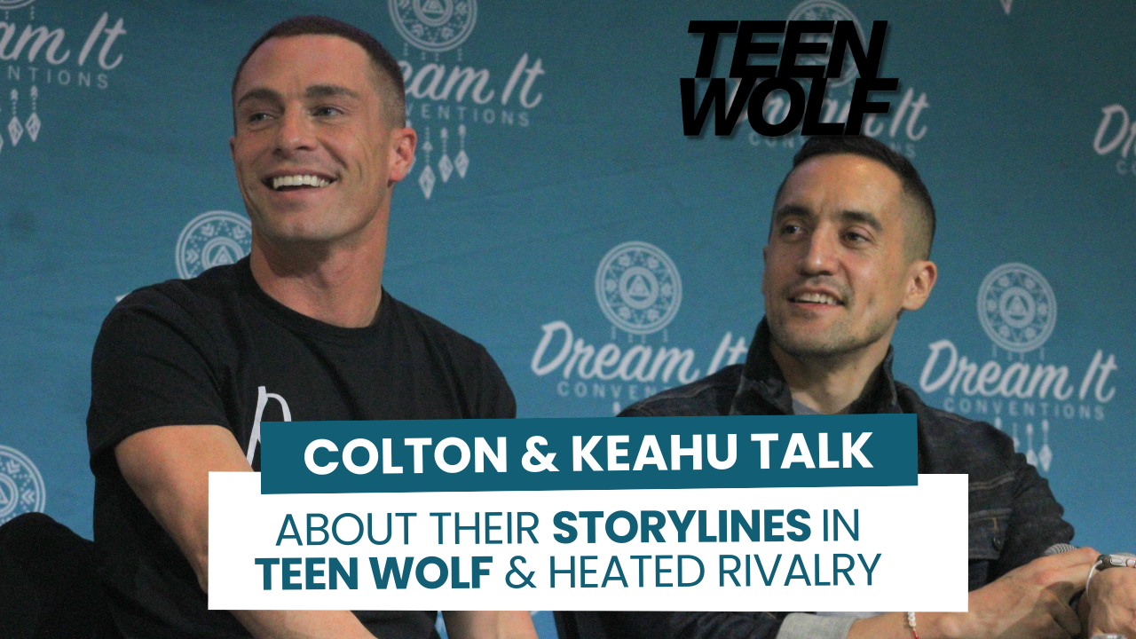 Colton Haynes & Keahu Kahuanui talk about their storylines in Teen Wolf and Heated Rivalry