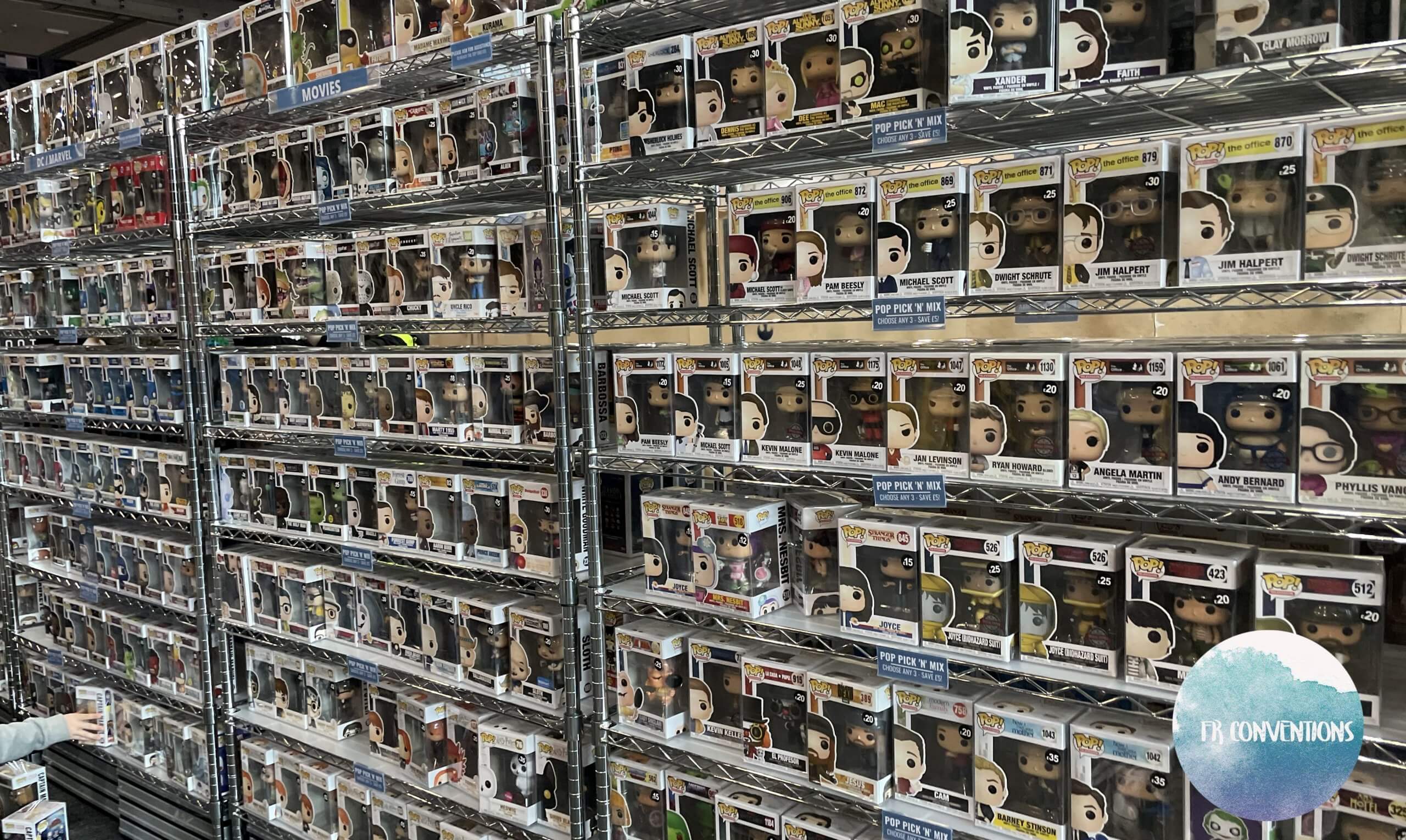 Comic Con stand