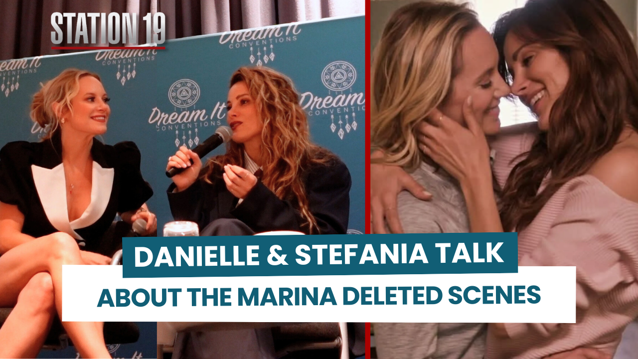 Danielle Savre & Stefania Spampinato talk about improvising Marina scenes in Station 19