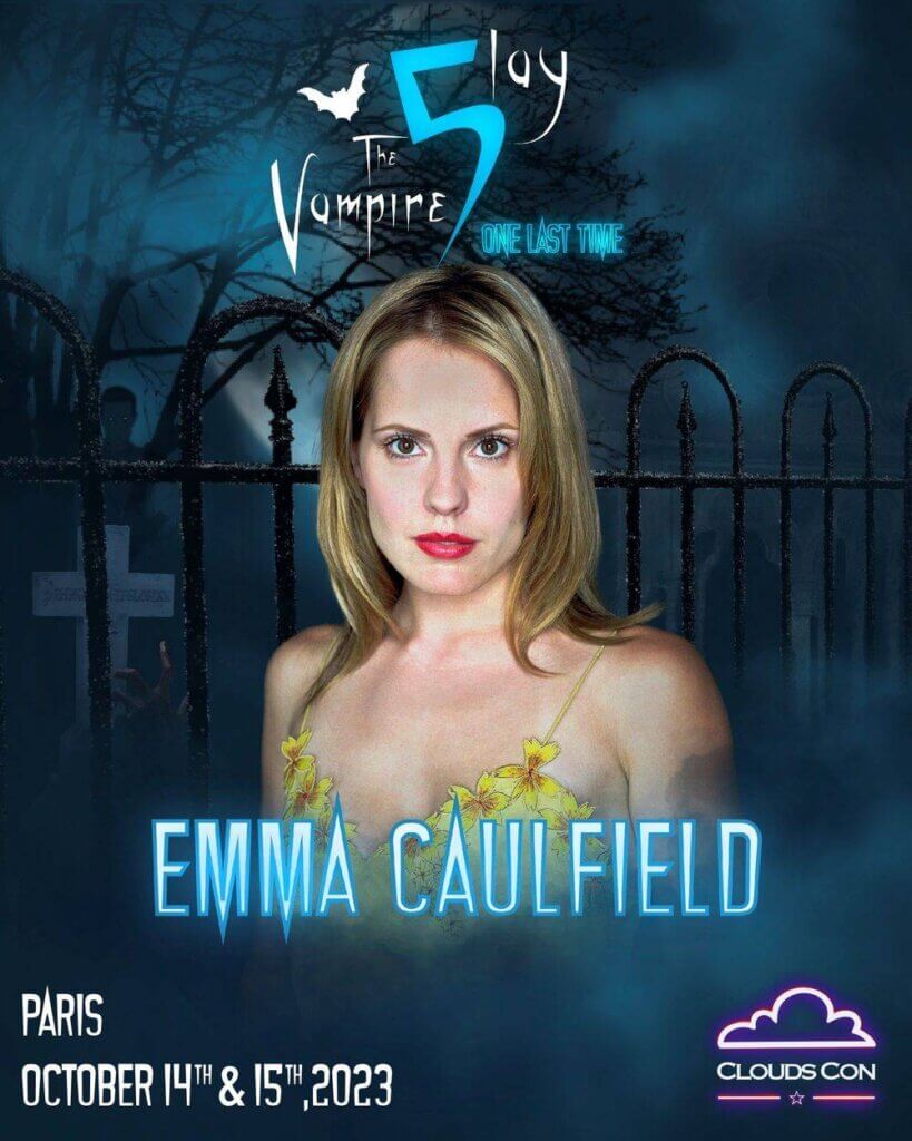 Rencontrez Emma Caulfield et le cast de Buffy the Vampire Slayer à la Slay the Vampires 5 de Clouds Con