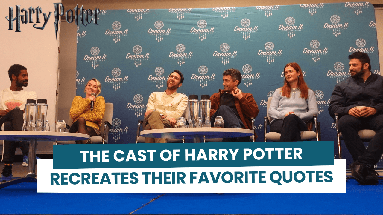 The cast of Harry Potter recreates their favorite lines from the saga