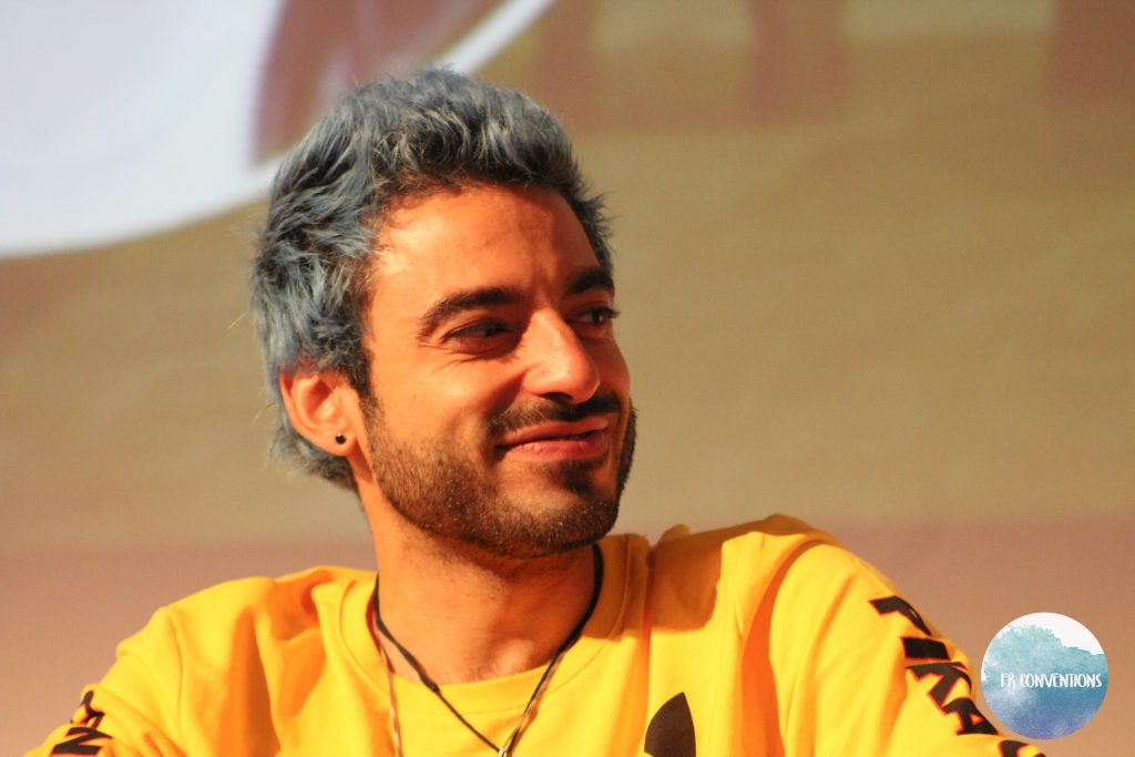Jade Hassouné lors de la convention The Hunters of Shadow 3