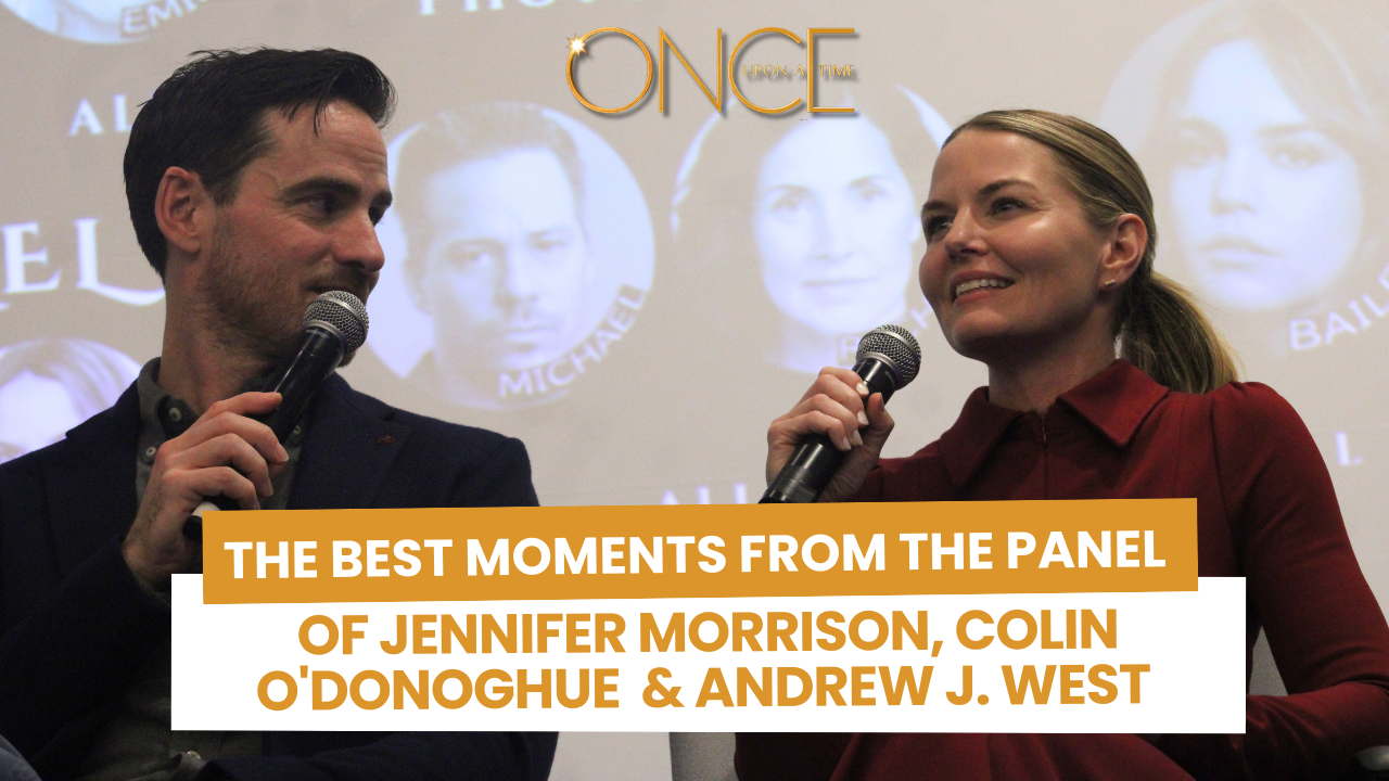 The best of the panel of Jennifer Morrison, Colin O'Donoghue & Andrew J. West during FSTP2