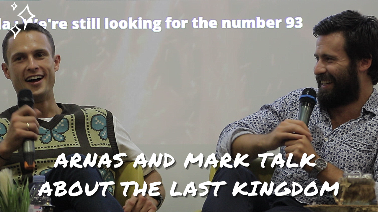 Arnas et Mark parlent de leurs meilleurs moments sur le tournage de The Last Kingdom