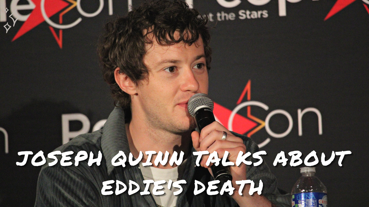 Joseph Quinn parle de la mort d'Eddie et de son expérience dans Stranger Things.