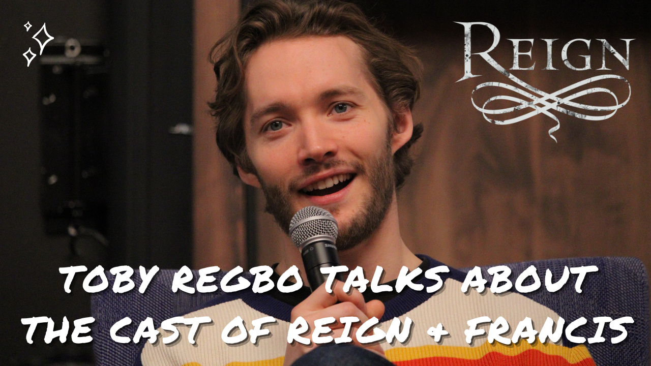 Toby Regbo parle de Reign, Francis et d'Harry Potter.