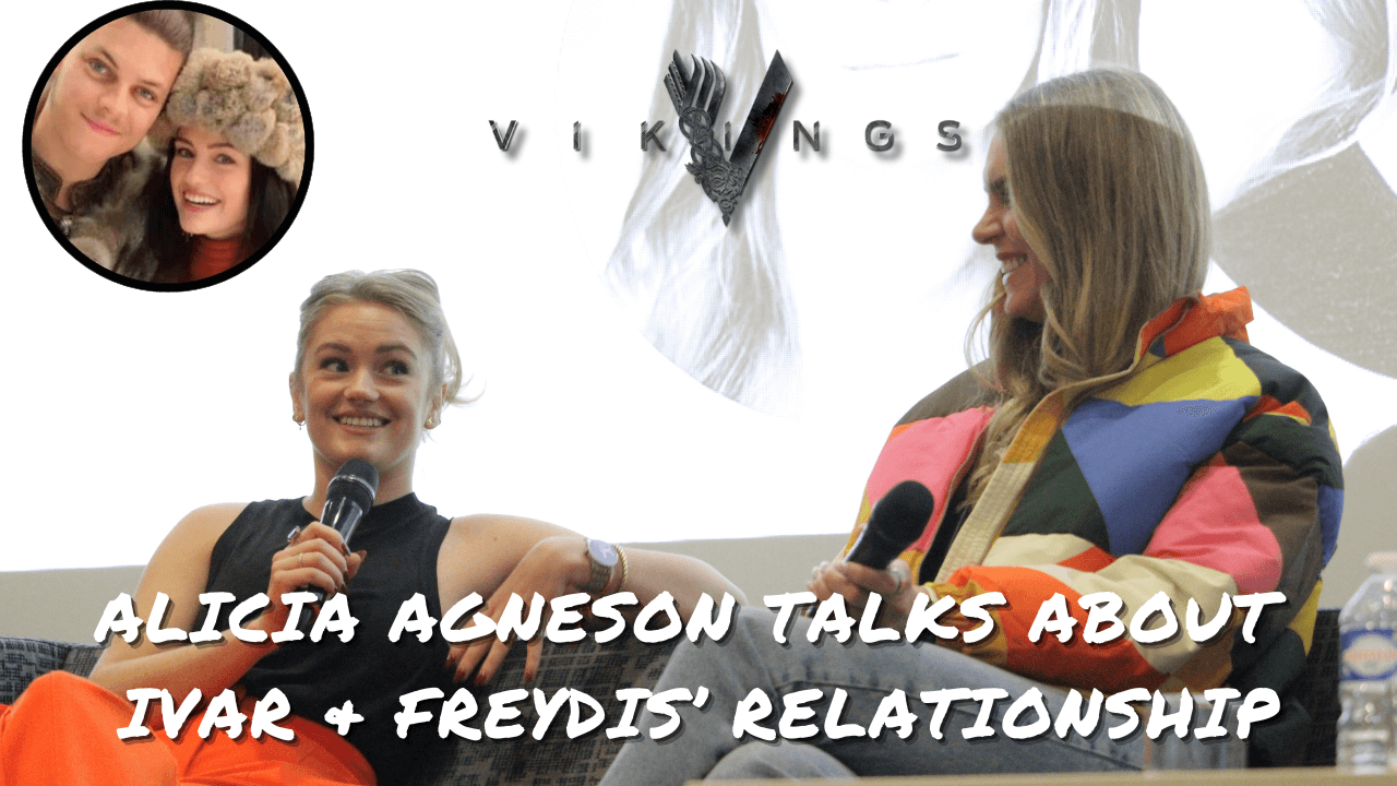 Alicia Agneson parle de la relation d'Ivar et Freydis dans Vikings