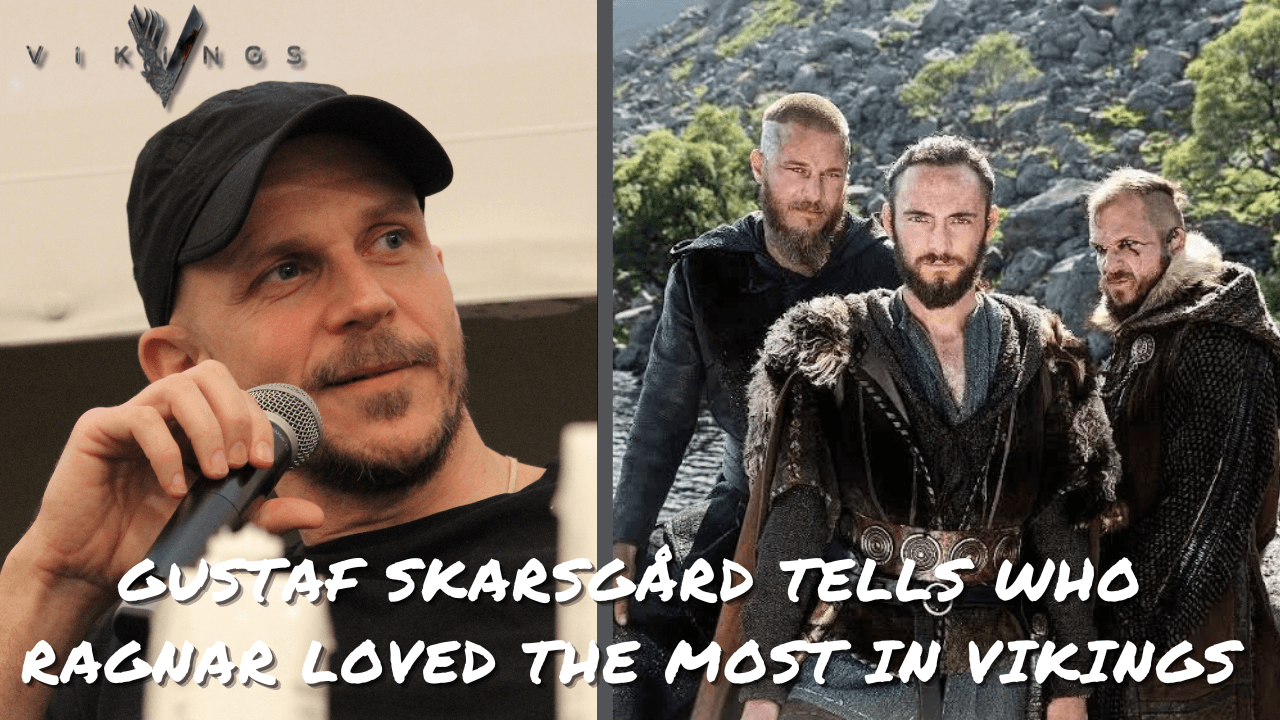 Gustaf Skarsgård & George Blagden disent qui est le plus aimé par Ragnar entre Floki & Athelstan
