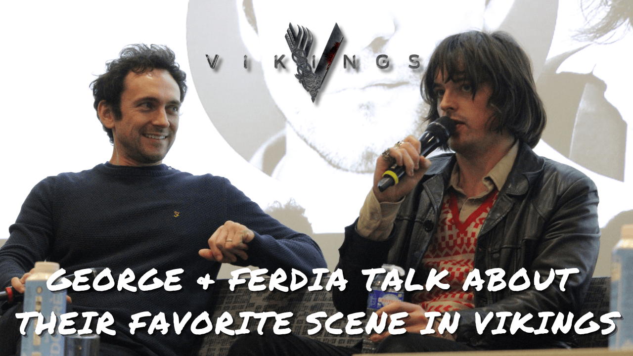 George Blagden & Ferdia Walsh-Peelo parlent de leur scène favorite dans Vikings & de leur personnage