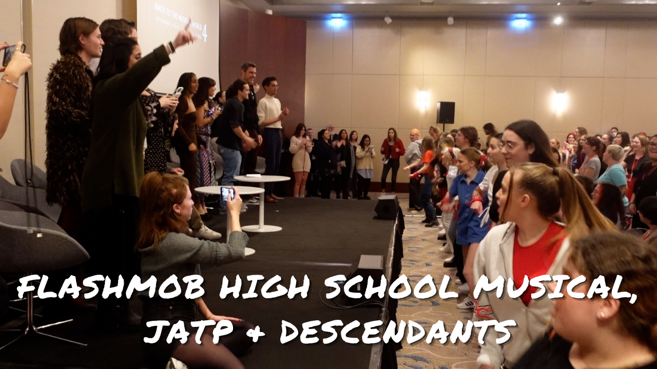 Flashmob Julie and the Phantoms, High School Musical & Descendants à Paris à la BTTMW4