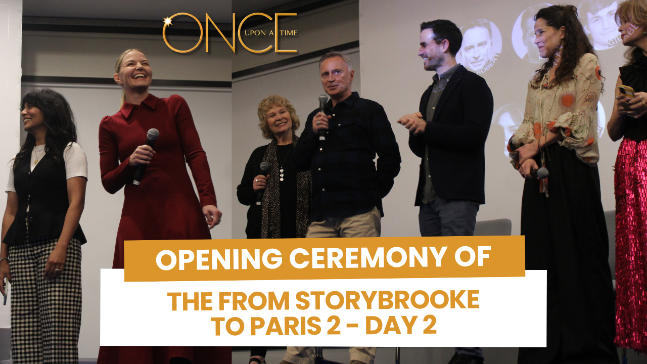 Opening ceremony day 2 of the FSTP2 with the cast of Once Upon A Time