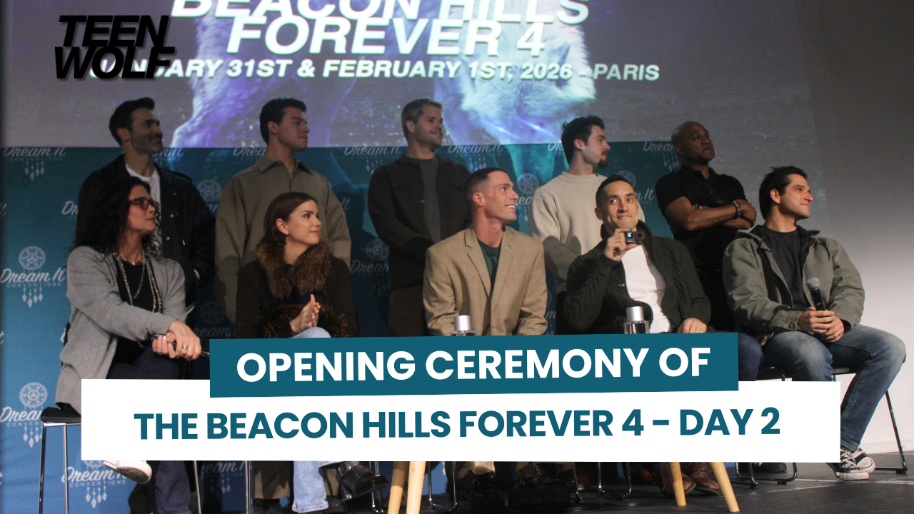 Opening ceremony of the BHF4 day 2 in Paris with the actors of Teen Wolf