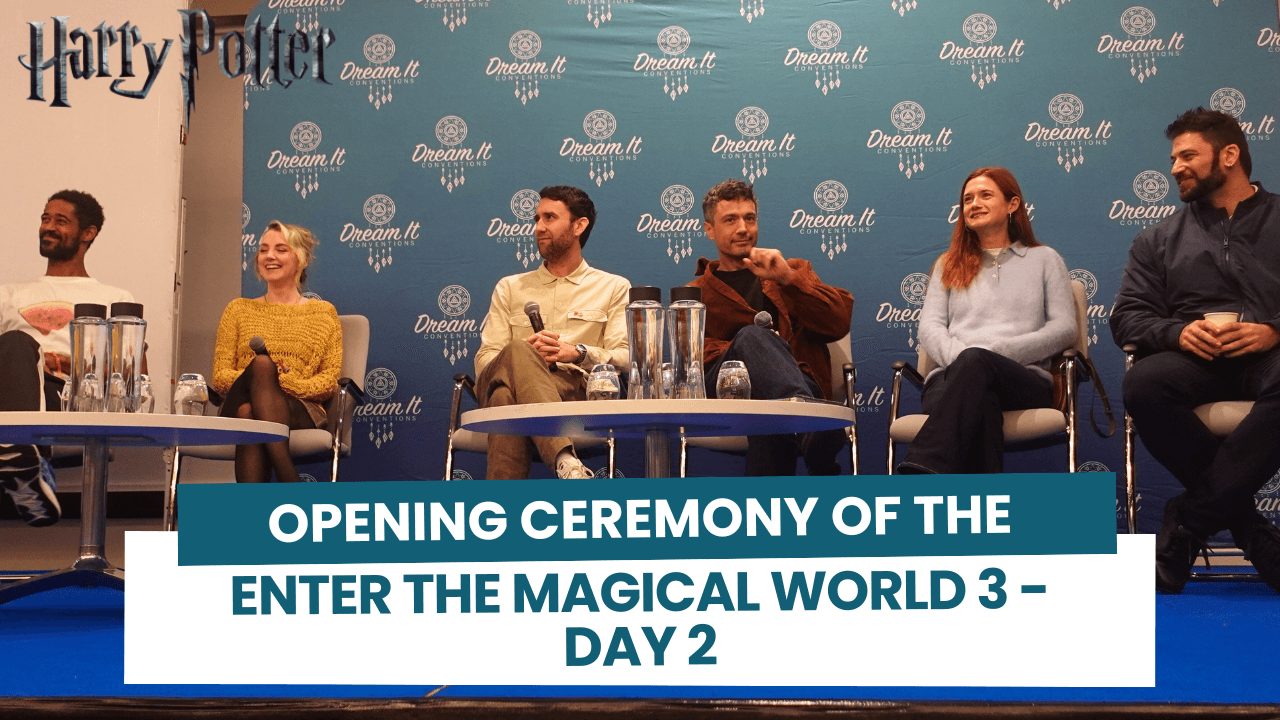 The cast of Harry Potter reunited in Paris for the Enter the Magical World 3 - Day 2