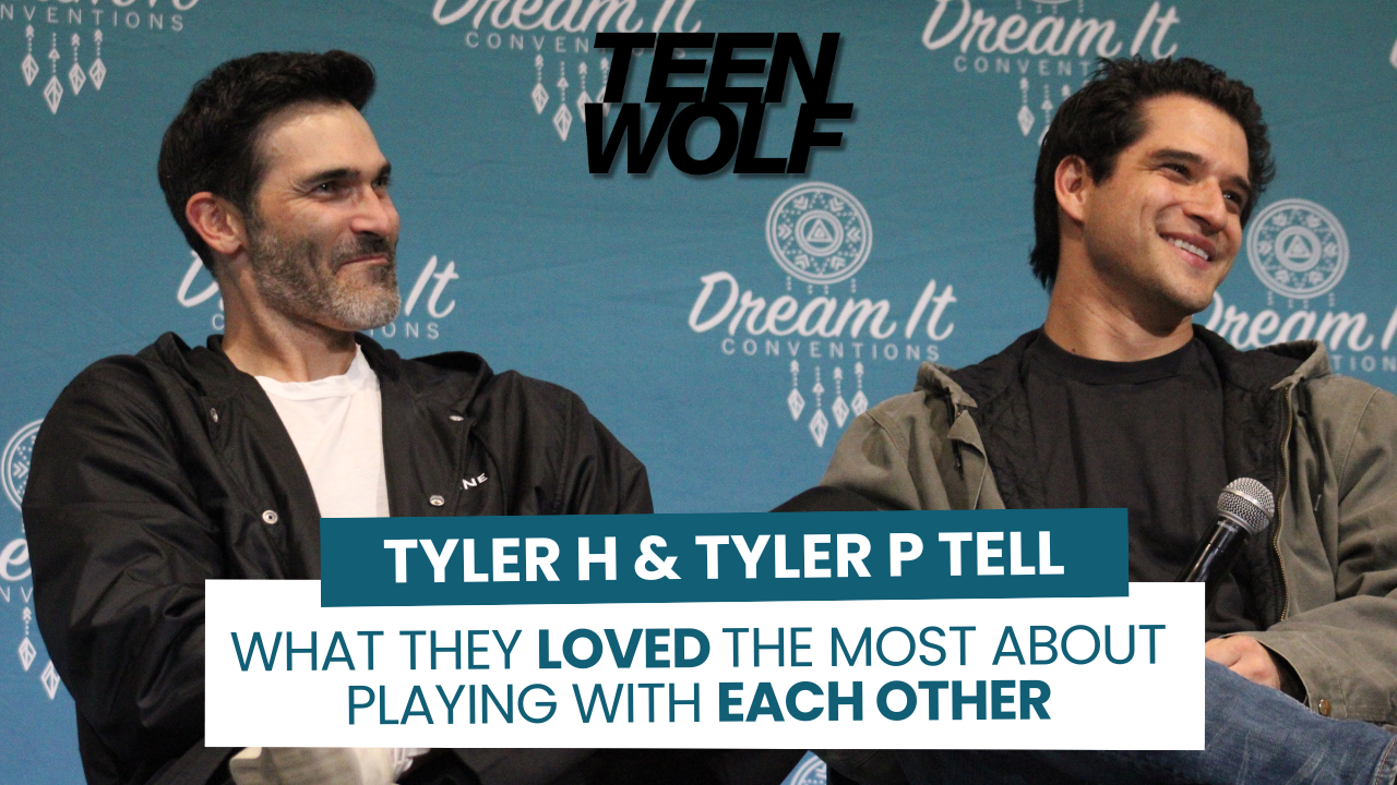 Tyler Hoechlin&Tyler Posey tell what they loved the most about playing with each other on Teen Wolf