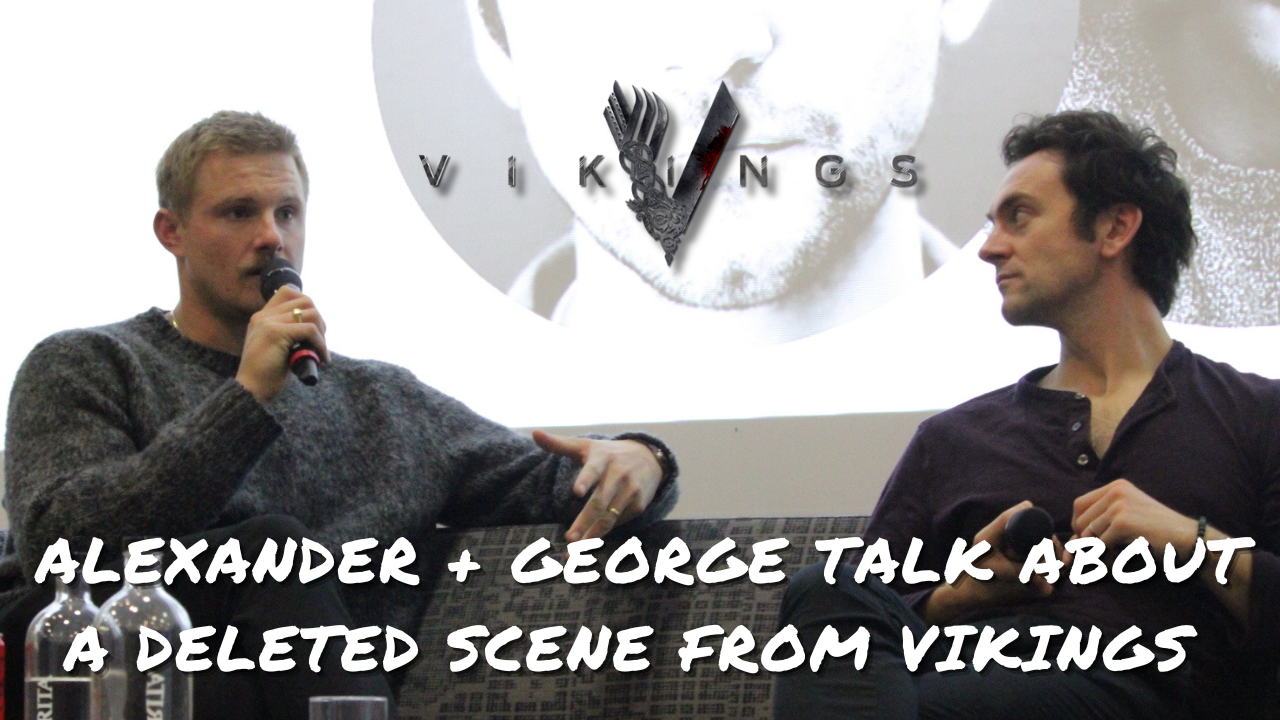 Alexander Ludwig & George Blagden parlent d'une scène coupée de Vikings