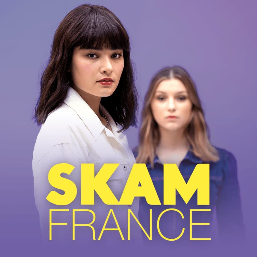 Affiche de SKAM France représentant Maya et Lola.
