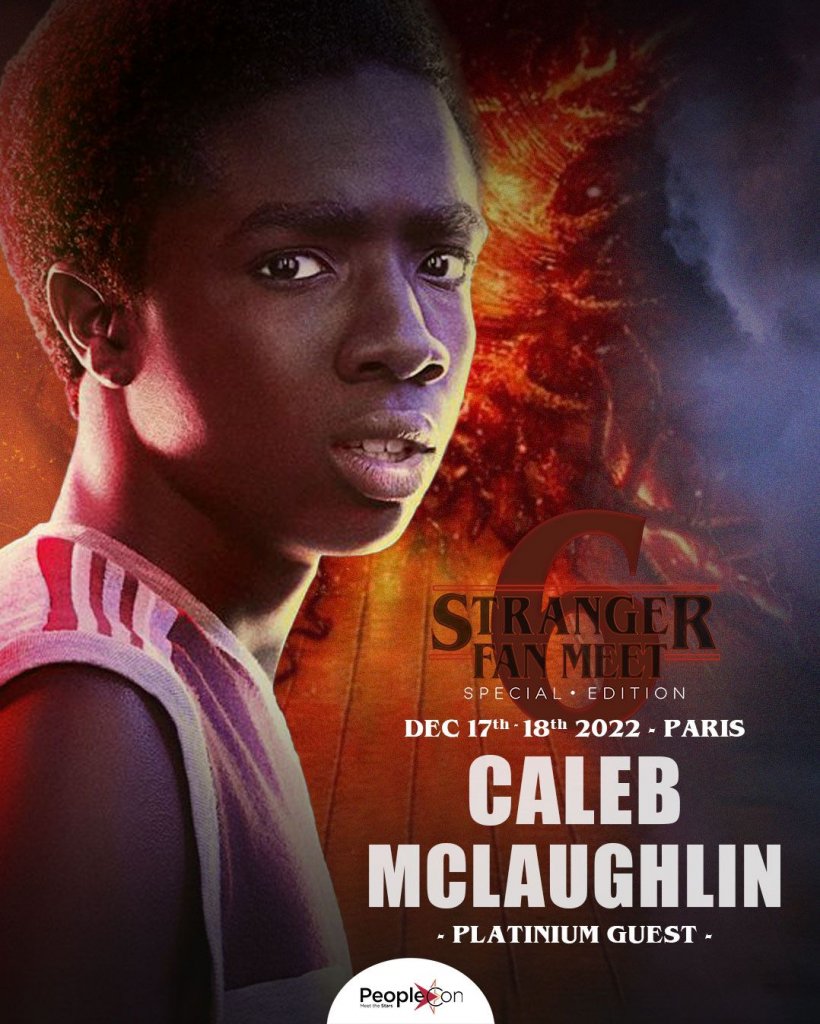 Caleb McLaughlin (Lucas Sinclair) sera présent à l'événement Stranger Things à Paris