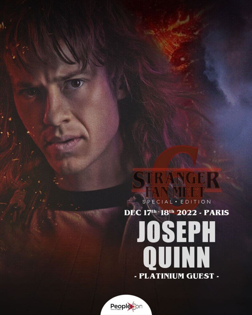 Joseph Quinn SFM6 Paris Décembre 2022