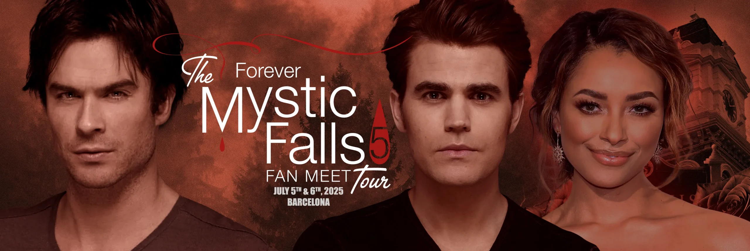 Forever Mystic Falls Fan Meet : Barcelone