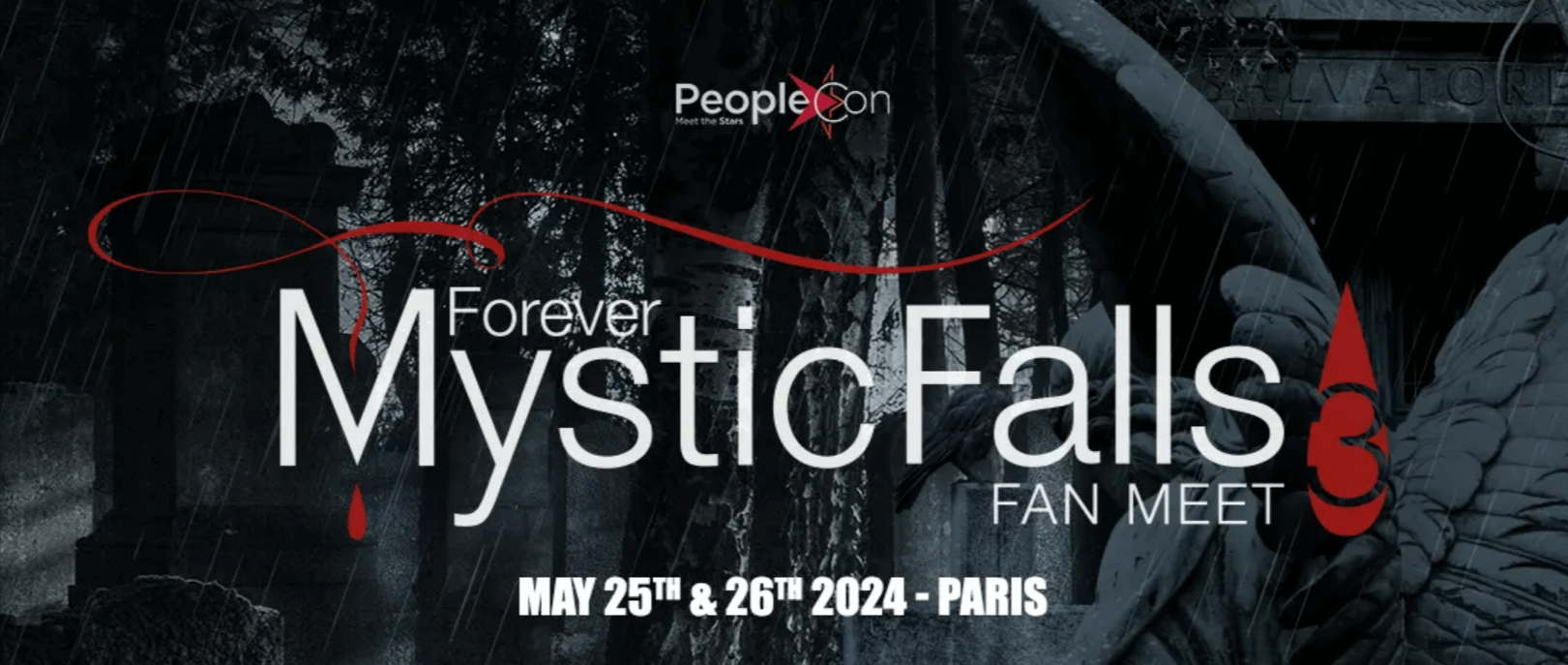 Une nouvelle convention The Vampire Diaries à Paris en mai 2024