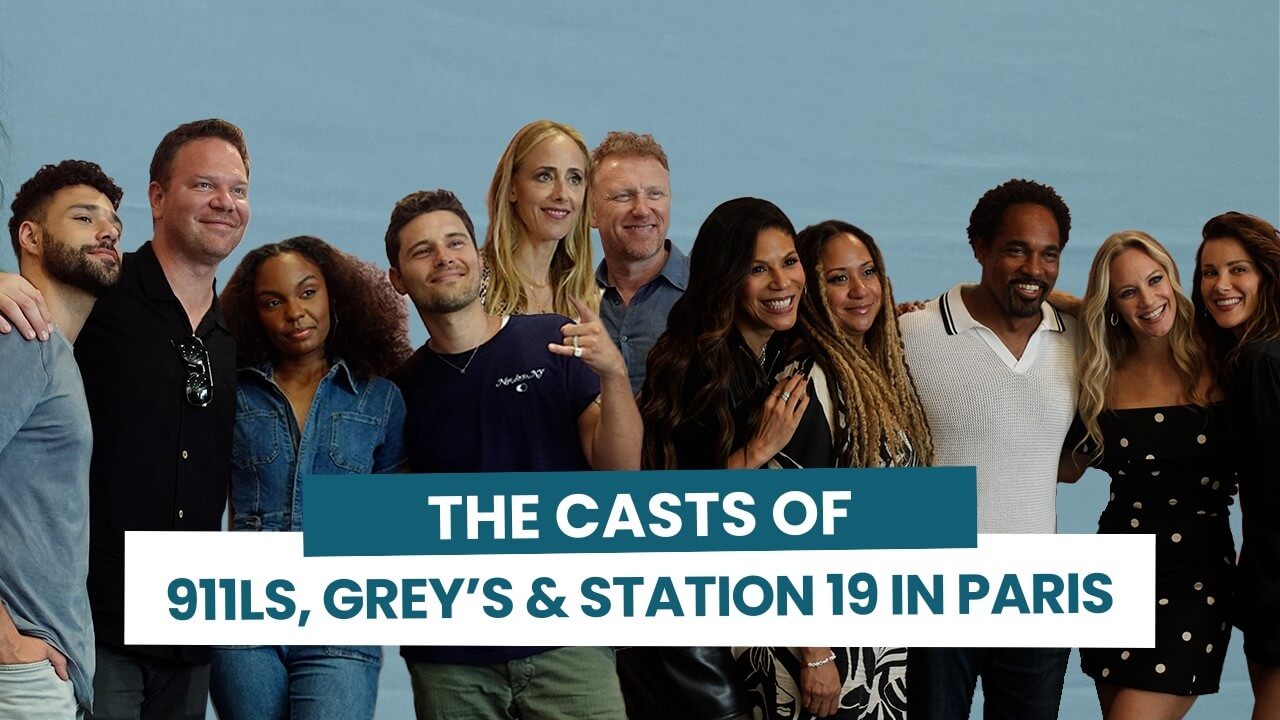 Les casts de Grey's Anatomy, Station 19 et 911 Lone Star rencontrent leurs fans à Paris.
