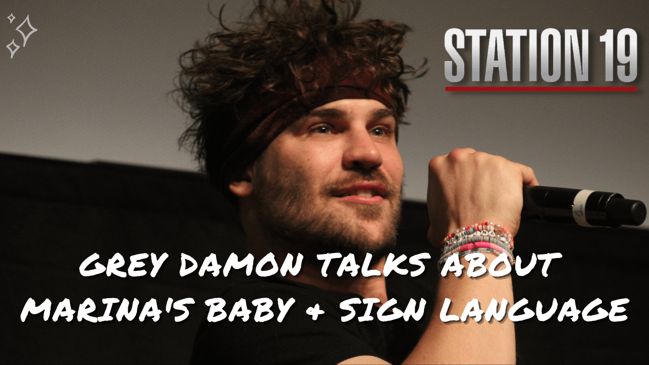 Grey Damon parle du bébé Marina & de la langue des signes