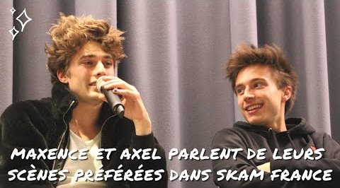 Maxence et Axel reviennent sur leurs scènes préférées dans SKAM France !