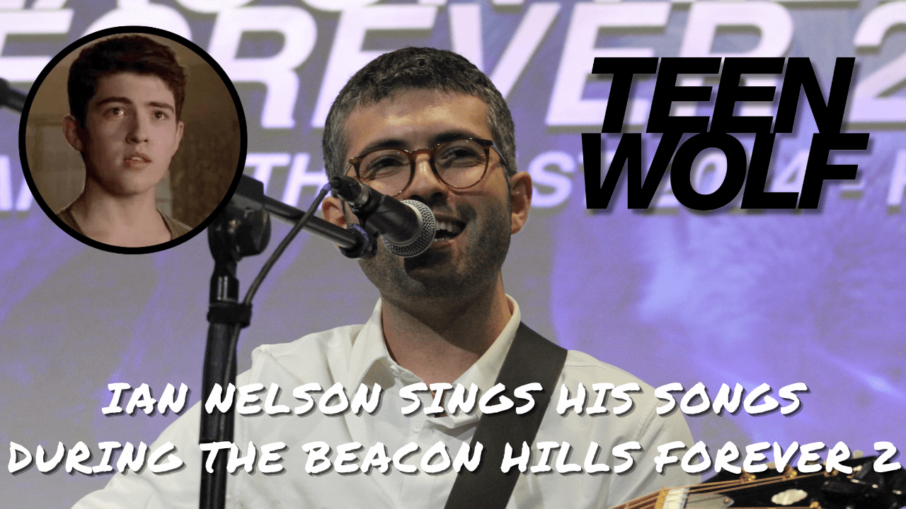 Ian Nelson (Teen Wolf) chante ses chansons à Paris pour la Beacon Hills Forever 2