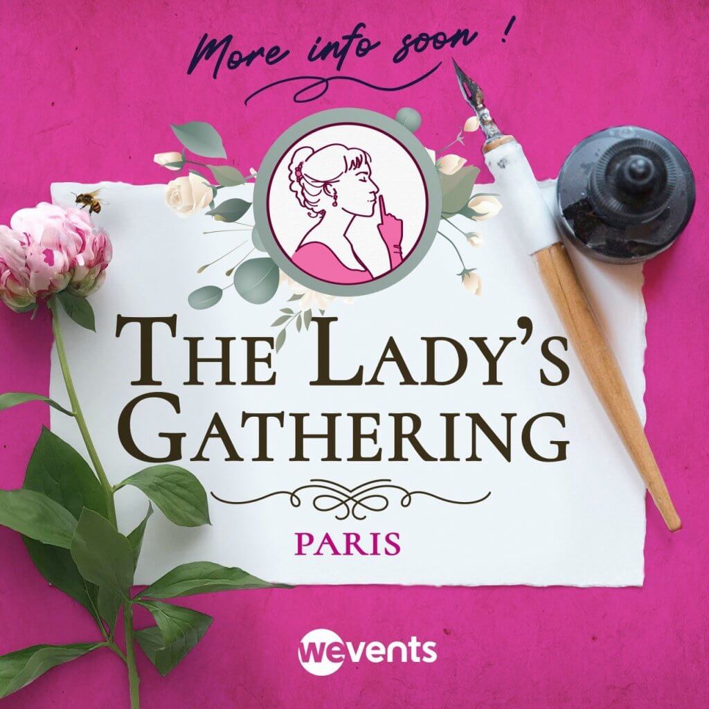 Bannière convention Bridgerton The Lady's Gathering