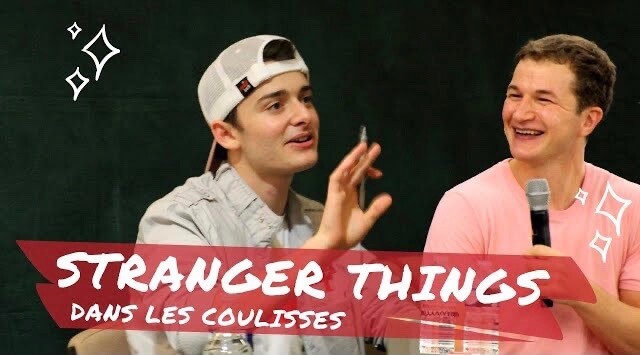 Noah Schnapp & Alec Utgoff rencontrent les fans de Stranger Things à Paris !