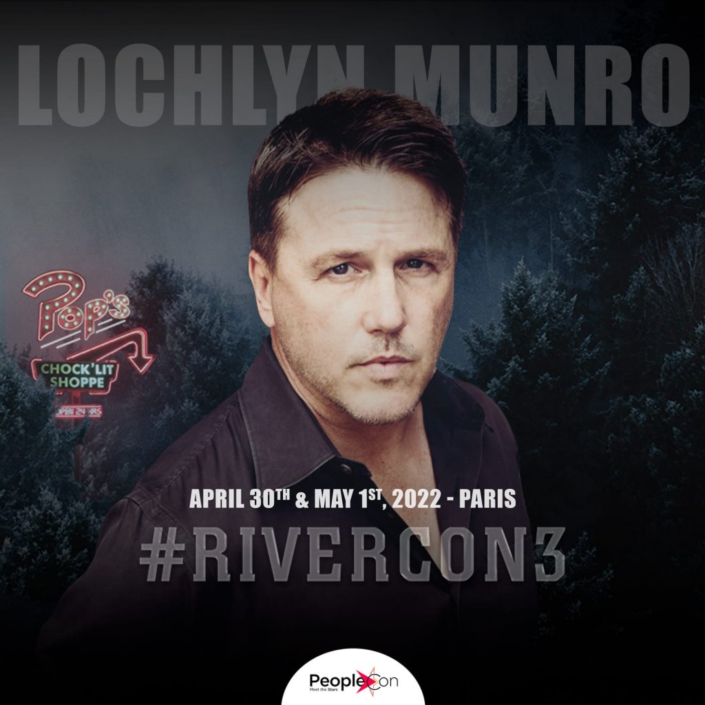 Lochlyn Munro sera à la RiverCon 3 de People Convention.