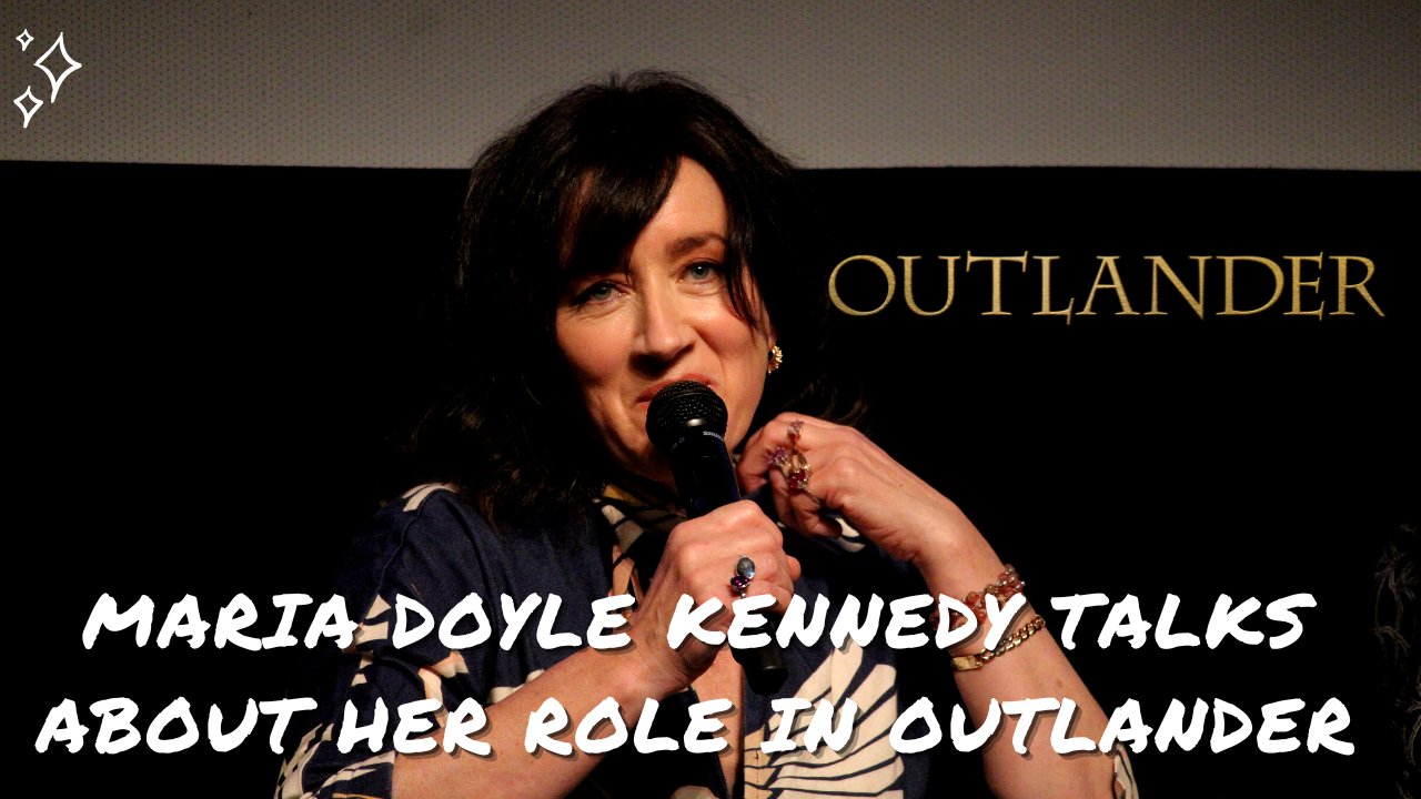 Maria Doyle Kennedy parle de sa préparation pour jouer Jocasta dans Outlander et chante !