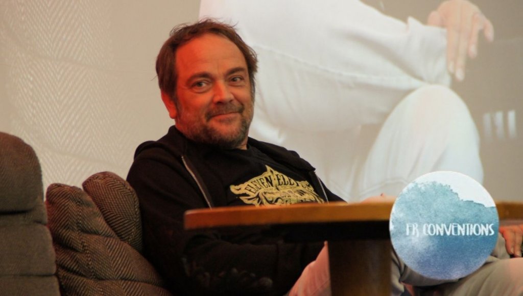 Mark Sheppard (Crowley, Supernatural) à son panel de la DLC4.