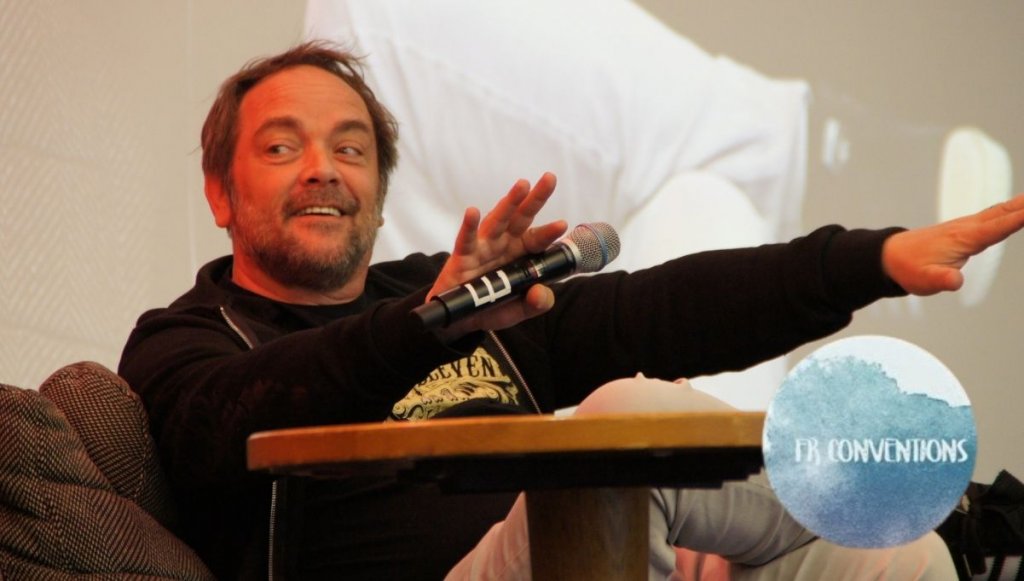 Mark Sheppard (Crowley, Supernatural) à son panel de la DLC4.
